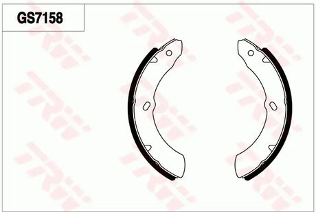 Brake Shoe Set GS7158 - TRW