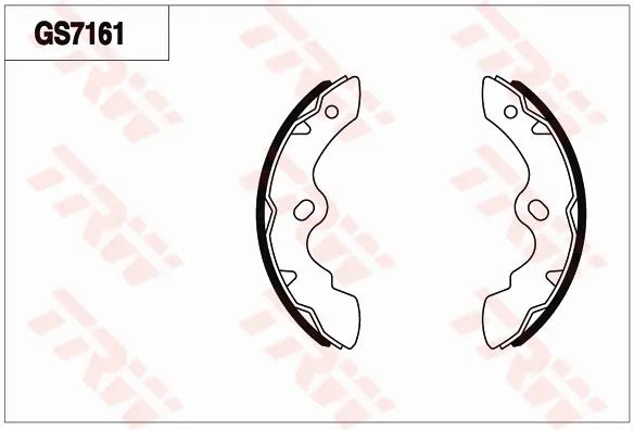 Brake Shoe Set GS7161 - TRW