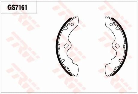 Brake Shoe Set GS7161 - TRW