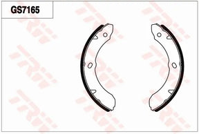 Brake Shoe Set GS7165 - TRW
