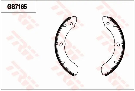 Brake Shoe Set GS7165 - TRW