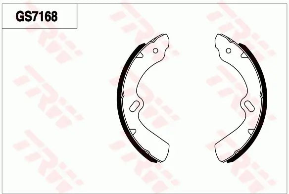 Brake Shoe Set GS7168 - TRW