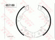 Brake Shoe Set, Parking Brake GS7169 - TRW