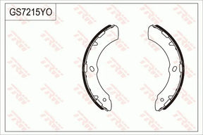 Brake Shoe Set GS7215 - TRW