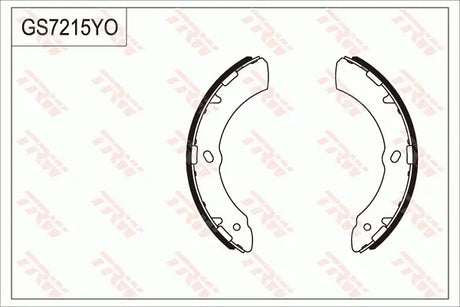 Brake Shoe Set GS7215 - TRW