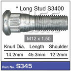 Wheel Stud S345 - Nice Products | Universal Auto Spares