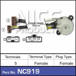 Ignition Switch NC919 - Nice Products | Universal Auto Spares