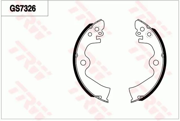 Brake Shoe Set GS7326 - TRW