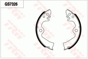 Brake Shoe Set GS7326 - TRW