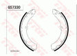 Brake Shoe Set GS7330 - TRW