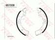 Brake Shoe Set GS7338 - TRW