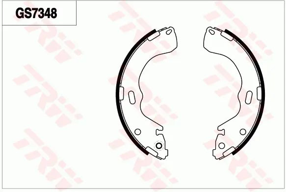 Brake Shoe Set GS7348 - TRW