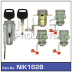 Lock set (4) NIK162B - Nice Products | Universal Auto Spares