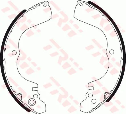 Brake Shoe Set GS7356 - TRW