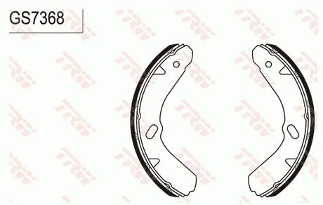 Brake Shoe Set GS7368 - TRW