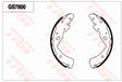 Brake Shoe Set GS7800 - TRW