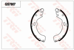 Brake Shoe Set GS7807 - TRW