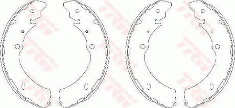 Brake Shoe Set GS7809 - TRW