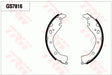 Brake Shoe Set GS7816 - TRW