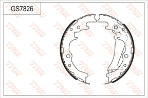 Brake Shoe Set GS7826 - TRW