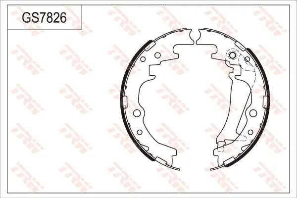 Brake Shoe Set GS7826 - TRW