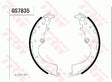 Brake Shoe Set GS7835 - TRW