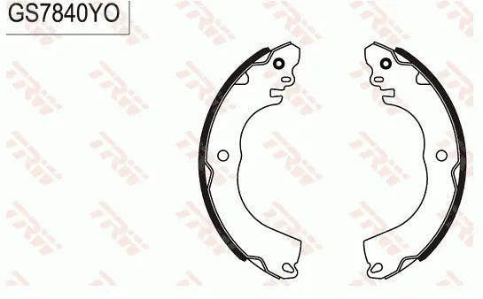 Brake Shoe Set GS7840 - TRW