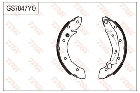 Brake Shoe Set GS7847 - TRW