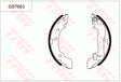Brake Shoe Set GS7863 - TRW