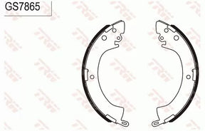 Brake Shoe Set GS7865 - TRW