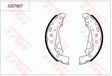 Brake Shoe Set GS7867 - TRW