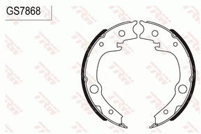 Brake Shoe Set GS7868 - TRW