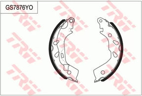 Brake Shoe Set GS7876 - TRW