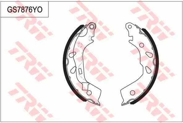 Brake Shoe Set GS7876 - TRW