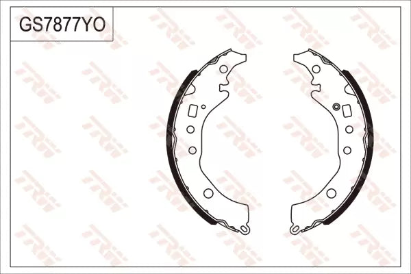 Brake Shoe Set GS7877 - TRW