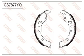 Brake Shoe Set GS7877 - TRW