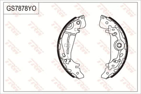 Brake Shoe Set GS7878 - TRW