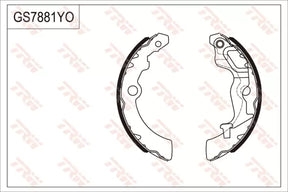 Brake Shoe Set GS7881 - TRW