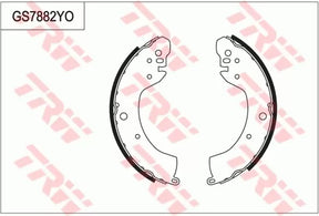 Brake Shoe Set GS7882 - TRW