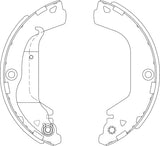 Brake Shoe Set GS7891 - TRW
