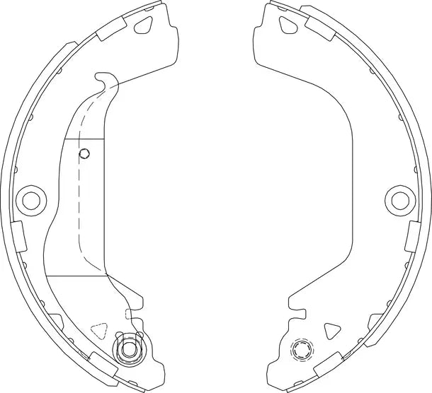 Brake Shoe Set GS7891 - TRW