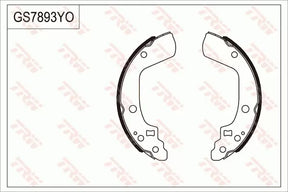 Brake Shoe Set GS7893 - TRW