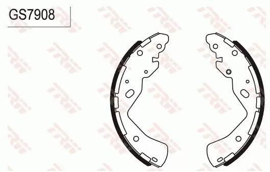 Brake Shoe Set GS7908 - TRW