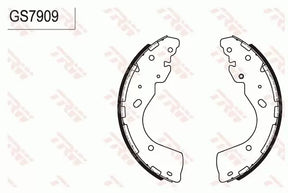 Brake Shoe Set GS7909 - TRW