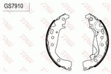 Brake Shoe Set GS7910 - TRW