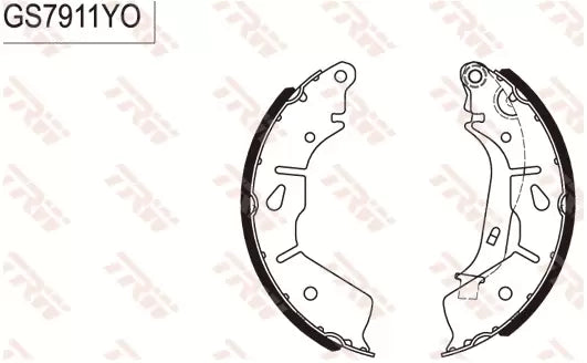 Brake Shoe Set GS7911 - TRW