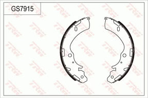 Brake Shoe Set GS7915 - TRW