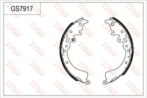 Brake Shoe Set GS7917 - TRW