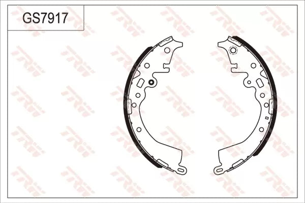 Brake Shoe Set GS7917 - TRW