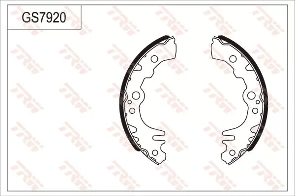 Brake Shoe Set GS7920 - TRW